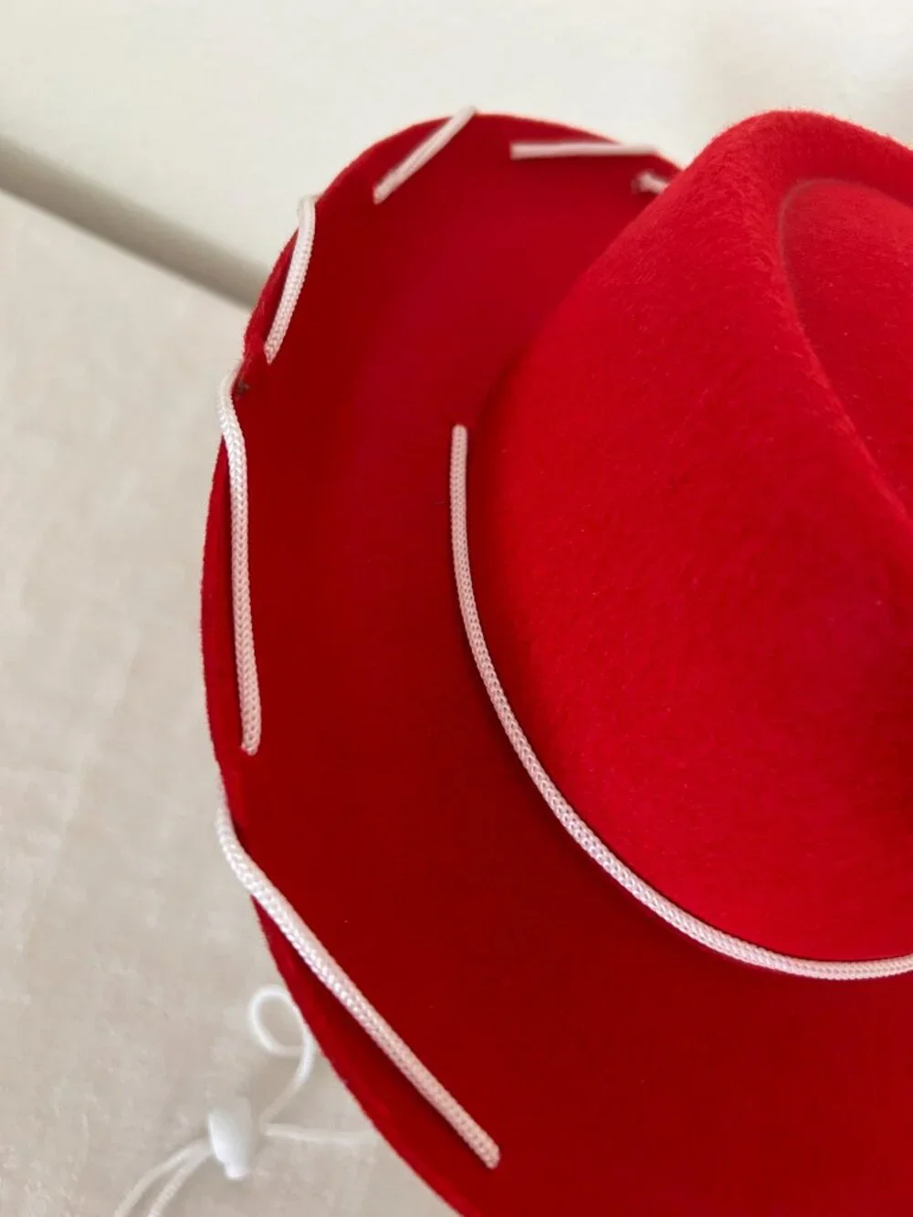 Red Felt Kid's Western Cowboy Hat